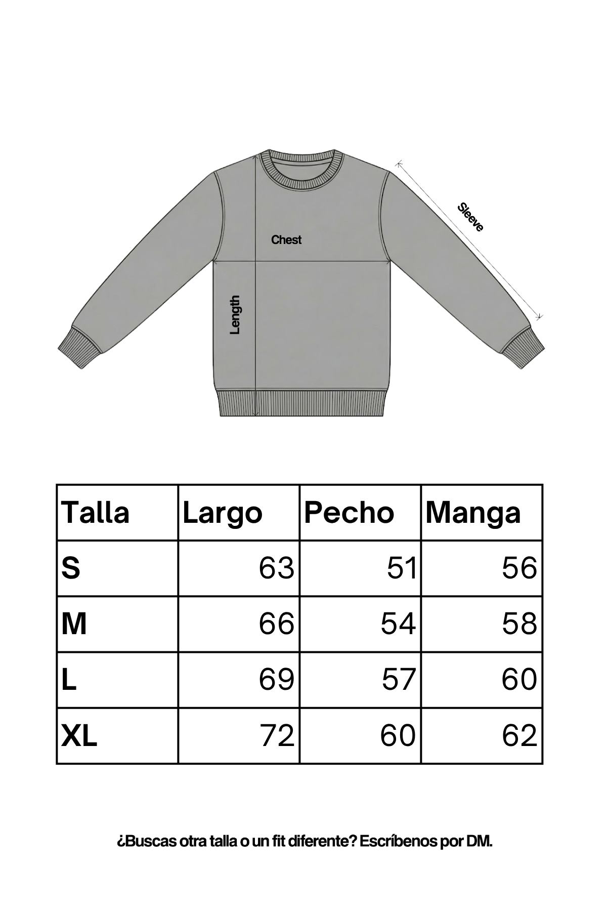 Guía de tallas